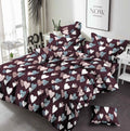 Heart Printed 3 Piece - Bed Sheet