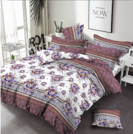 Cotton Printed Bedding Set - Bed Sheet