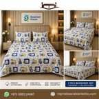 Multicolor Geometric Bedsheet Set