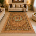 Golden Medallion Luxury Rug