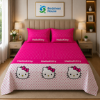 Hello Kitty Pink Bedsheet