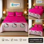 Hello Kitty Pink Bedsheet