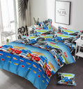 3 Pcs Disney Cars Cartoon - Bed Sheets