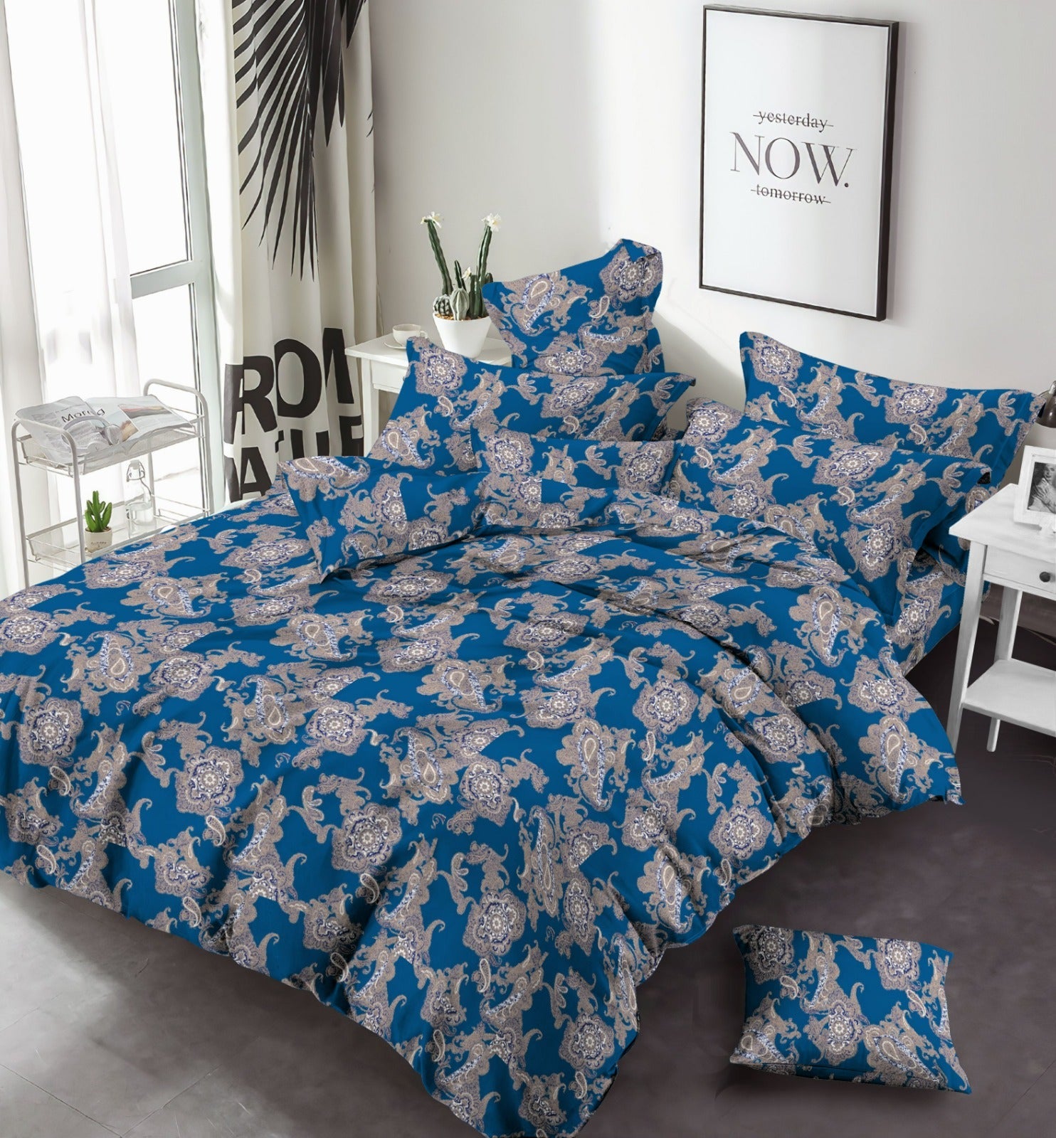 Touch of Classic Blue Bed Sheet Set