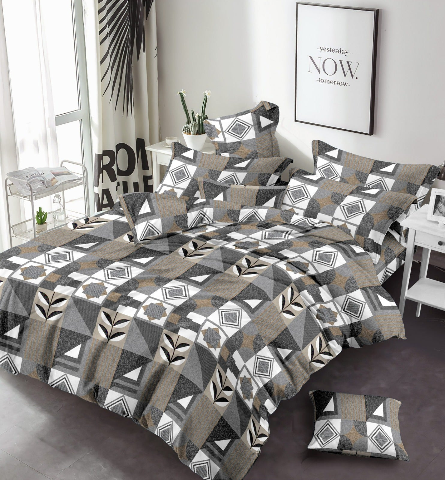 3 Pcs Bed Sheet - Premium Bedding