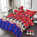 Micky Mouse with 2 Pillow Covers - Bed Sheet