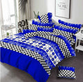 3-Piece Blue Paisley Graphic - Bed Sheet