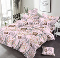 Eiflle Tower Premium Quality 3 Piece Bed Sheet