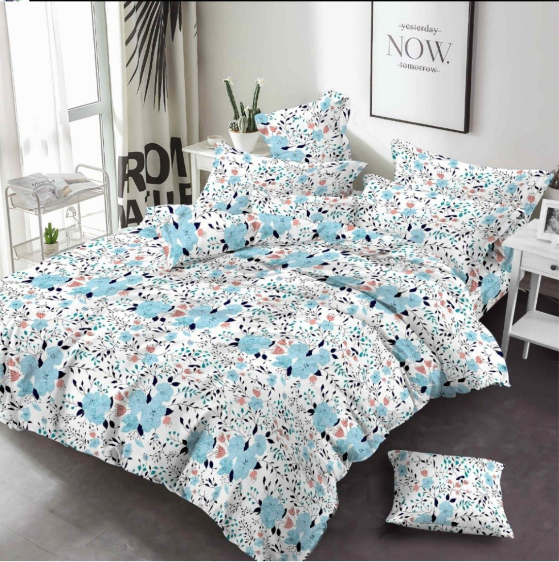 Beautiful Flower Premium Design Bed Sheets