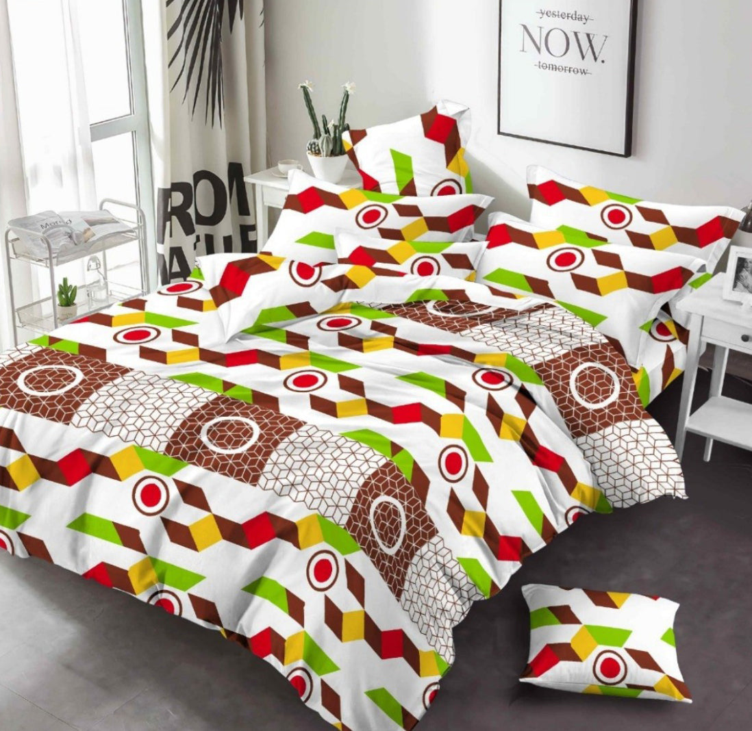 Best Quality King Fitted 3 Pcs Bed Sheet Set