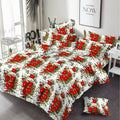 Flower Styles Printed Bed Sheet