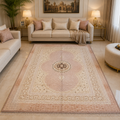 Luxury Beige Classic Prayer Style Carpet 2x3