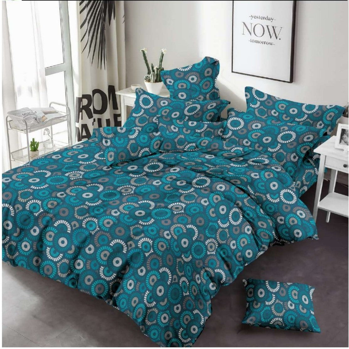 Cotton Bed Sheet with 2 Pillow Case