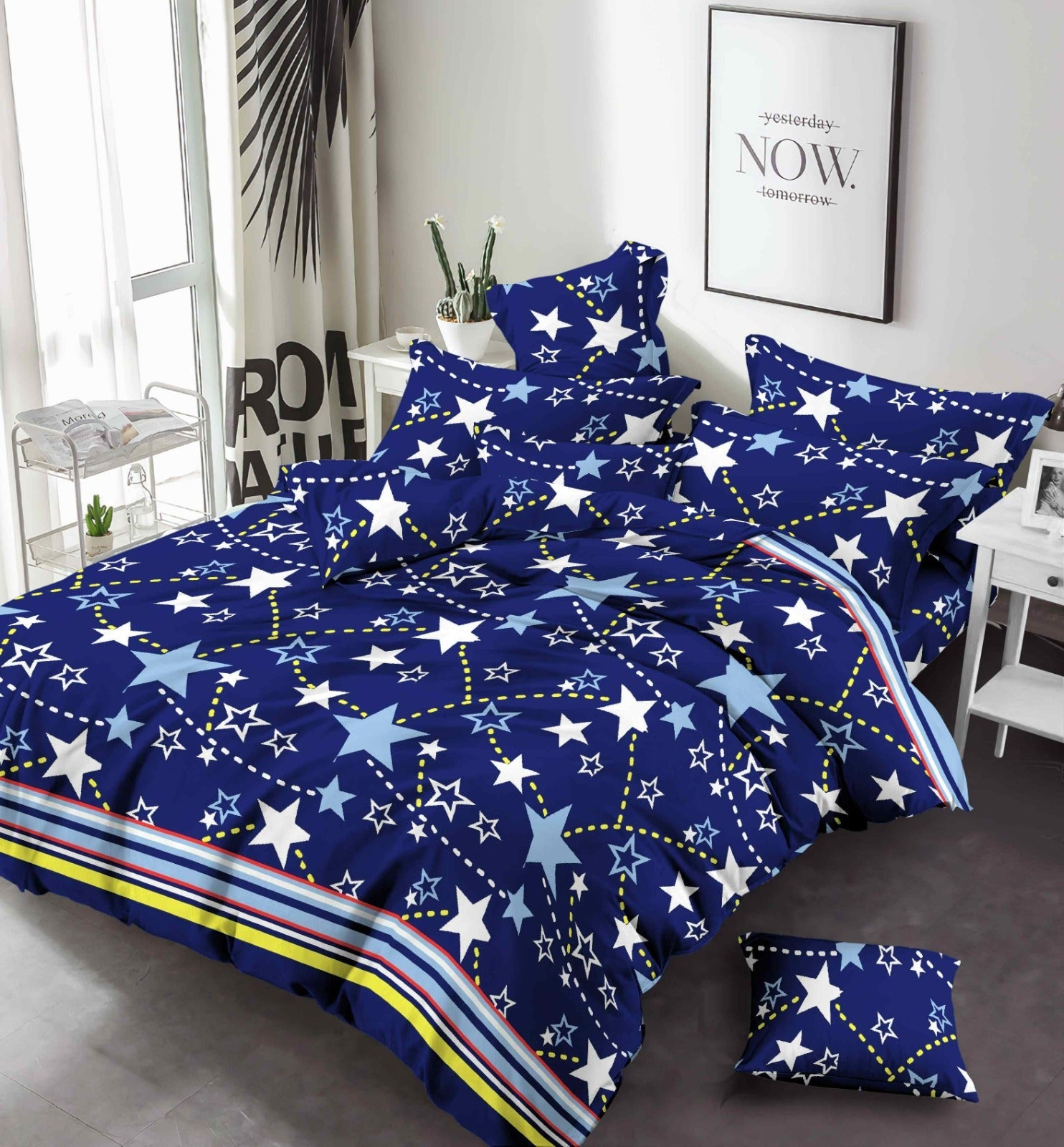 Dream Star Cotton Bed Sheet