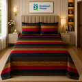 Bold Stripe Multicolor Bedsheet