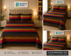 Bold Stripe Multicolor Bedsheet
