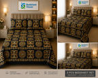 Greek Key Medallion Bedsheet