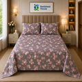 Mauve Cherry Blossom Bedsheet